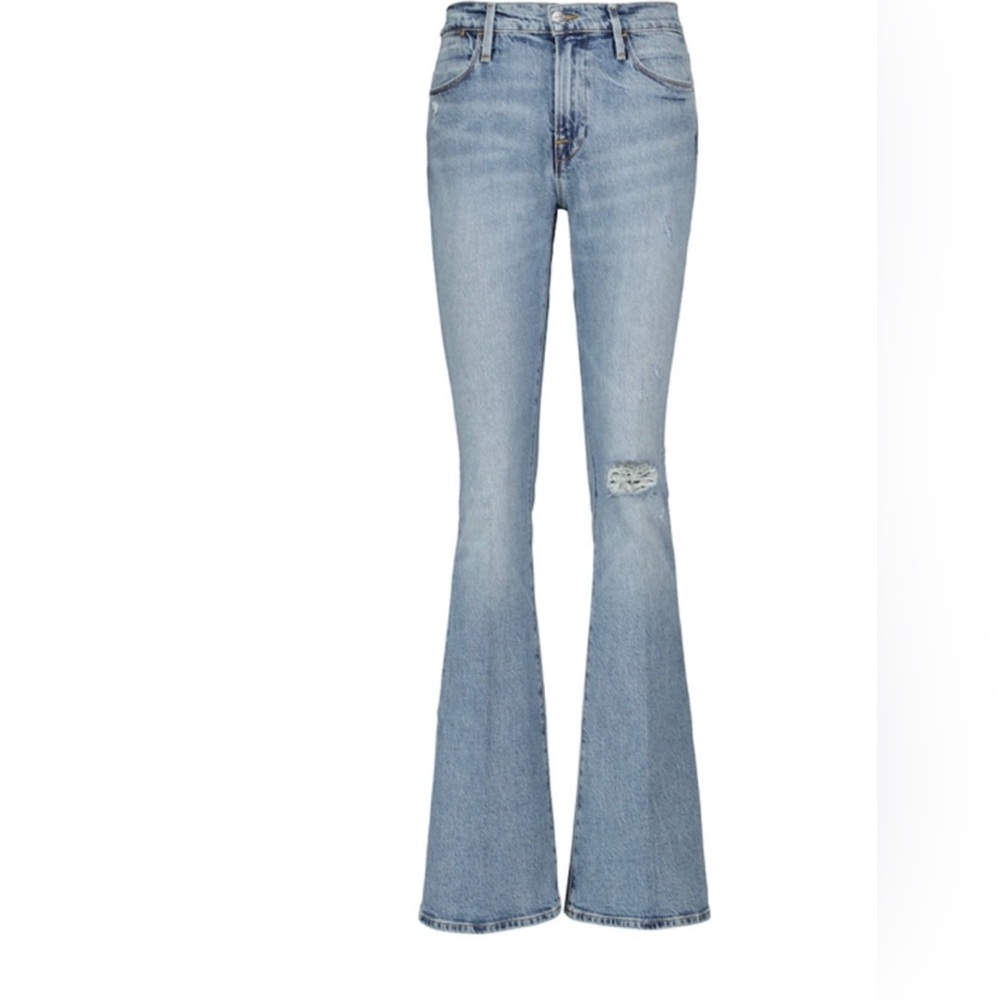 FRAME LE HIGH FLARE JEANS